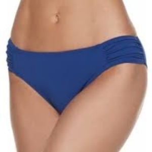 Women's Apt. 9 Blue Ruched Hipster Bikini Bottoms